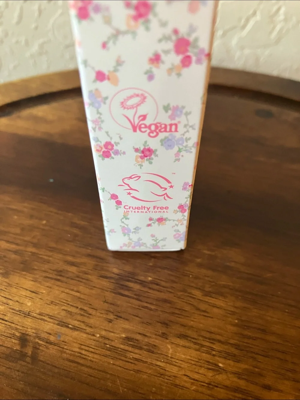 LoveShackFancy x Wild: Pear Blossom Lip Balm Case — White with Pink Floral